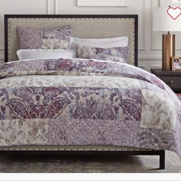 Pottery Barn Bedding Pottery Barn Kali Handcrafted Patchwork Cotton